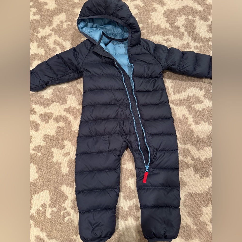 Like new LL Bean down fill baby bunting
